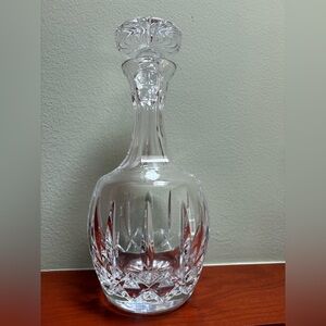 Vintage Atlantis Sofia Cut Crystal Decanter